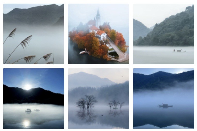 苍梧谣  寒江云烟朦胧