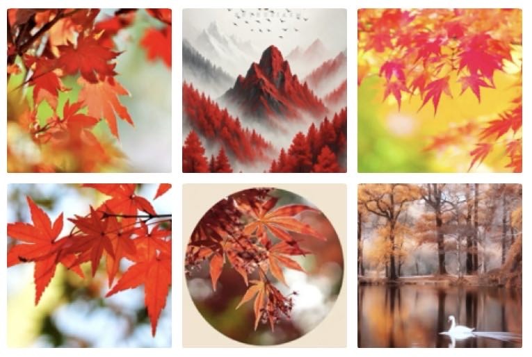 西江月  红叶当笺