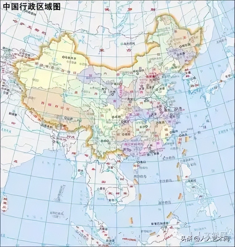 中国各省名字的由来 太全了