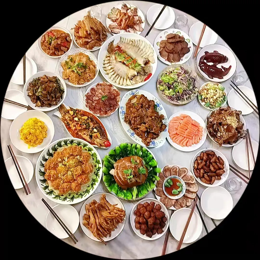 除夕家宴，除夕之夜，年夜饭